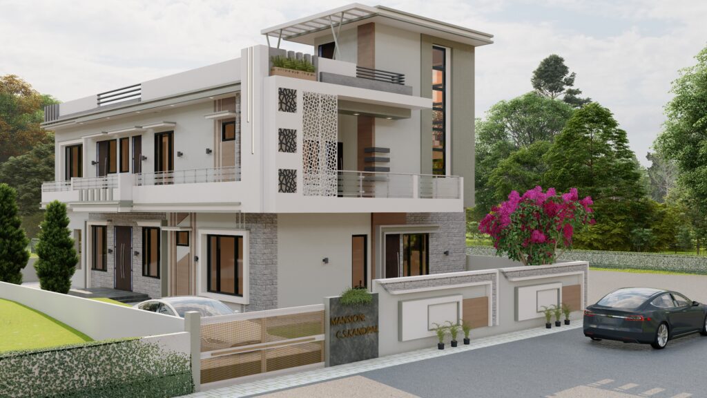 c.s.kandpal 'jii elevation view 2